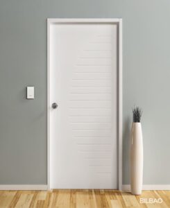 Puerta metalica doble panel Bilbao