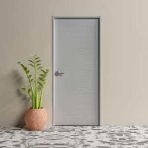 Puerta metalica doble panel Coruña