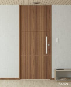 Puerta de madera melamina premium Kazan