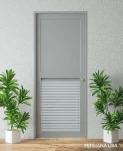 Puerta metalica estructural Persiana Lisa