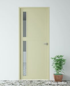 Puerta metalica estructural Vertical doble