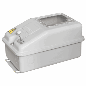 Caja contador et-901, pintura electrostática gris, calibre 20.