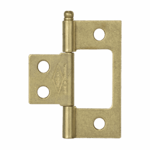 bisagra omega in 3" ,latonada, calibre 14, con tornillo,trio. X 3 und