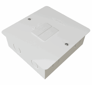 Tablero bifásico de 1 circuito, pintura electrostática blanca, calibre 20.